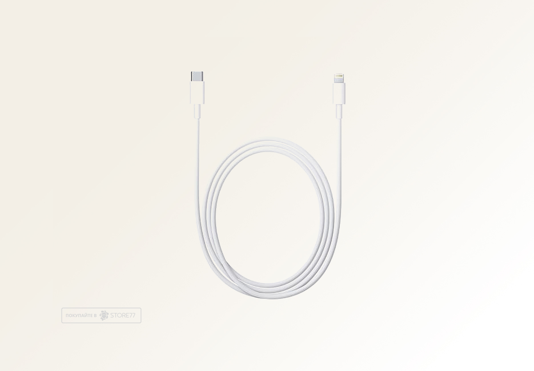 Кабель Apple USB-C - Lightning Cable 1.0m (Белый)