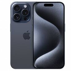 Телефон Apple iPhone 15 Pro 256Gb (Blue titanium)