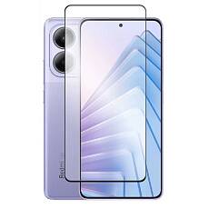 Защитное стекло для Xiaomi Redmi Note 14 5G (Черной рамкой)
