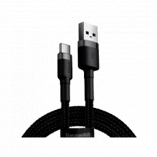 Кабель Baseus Cafule USB-A - USB-C 20V/3A, 1m (Черный)