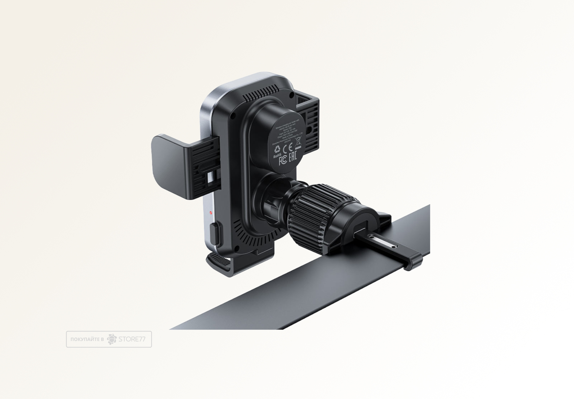 Автомобильный держатель ACEFAST Wireless D52 с электрическим зажимом (Черный)