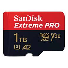 Карта памяти Sandisk Extreme Pro microSDXC 1Tb A2, UHS Class 3, Video Class 30