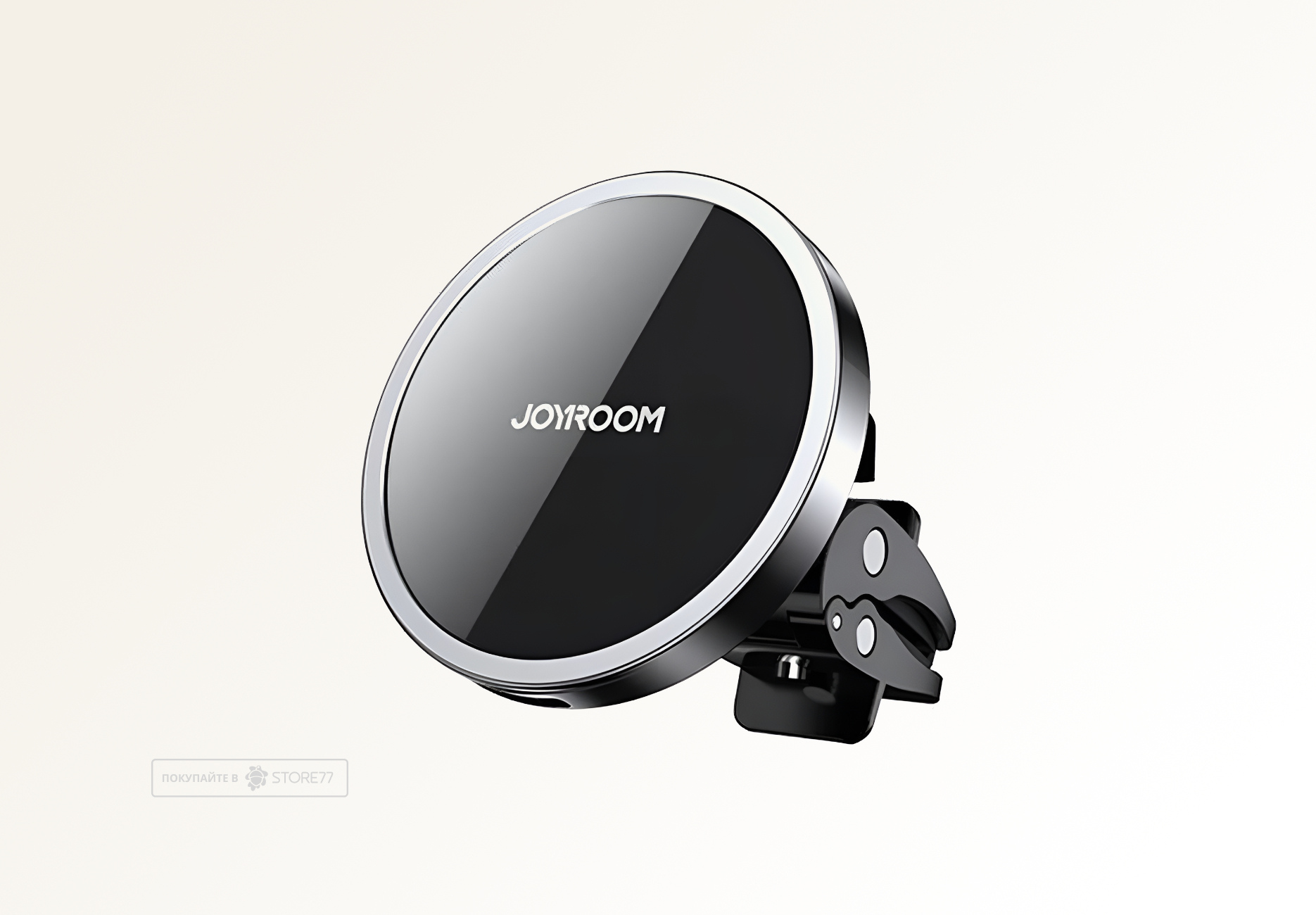 Автомобильный держатель Joyroom JR-ZS240 Magnetic Wireless 15W с MagSafe (Черный)