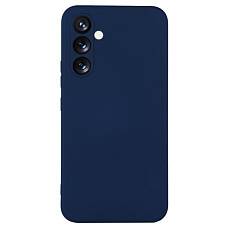 Чехол силиконовый Silicon Cover для Samsung Galaxy A55 (Темно-синий)
