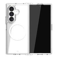 Чехол защитный VLP Crystal Case с MagSafe для Samsung Z Fold 7 (Прозрачный)