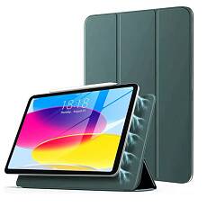 Чехол книжка Gurdini Magnet для iPad 10.9”/iPad 11" (Темно-зеленый)
