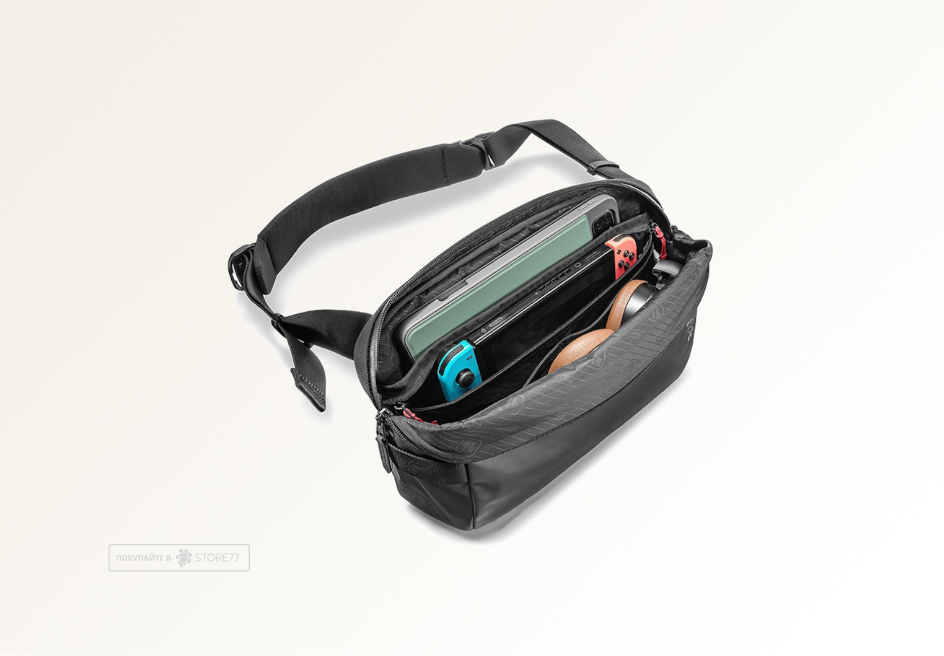 Сумка-слинг Tomtoc Explorer Sling Bag M 11" (Черная)