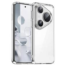 Чехол силиконовый для Huawei Pura 80 Pro (Прозрачный)