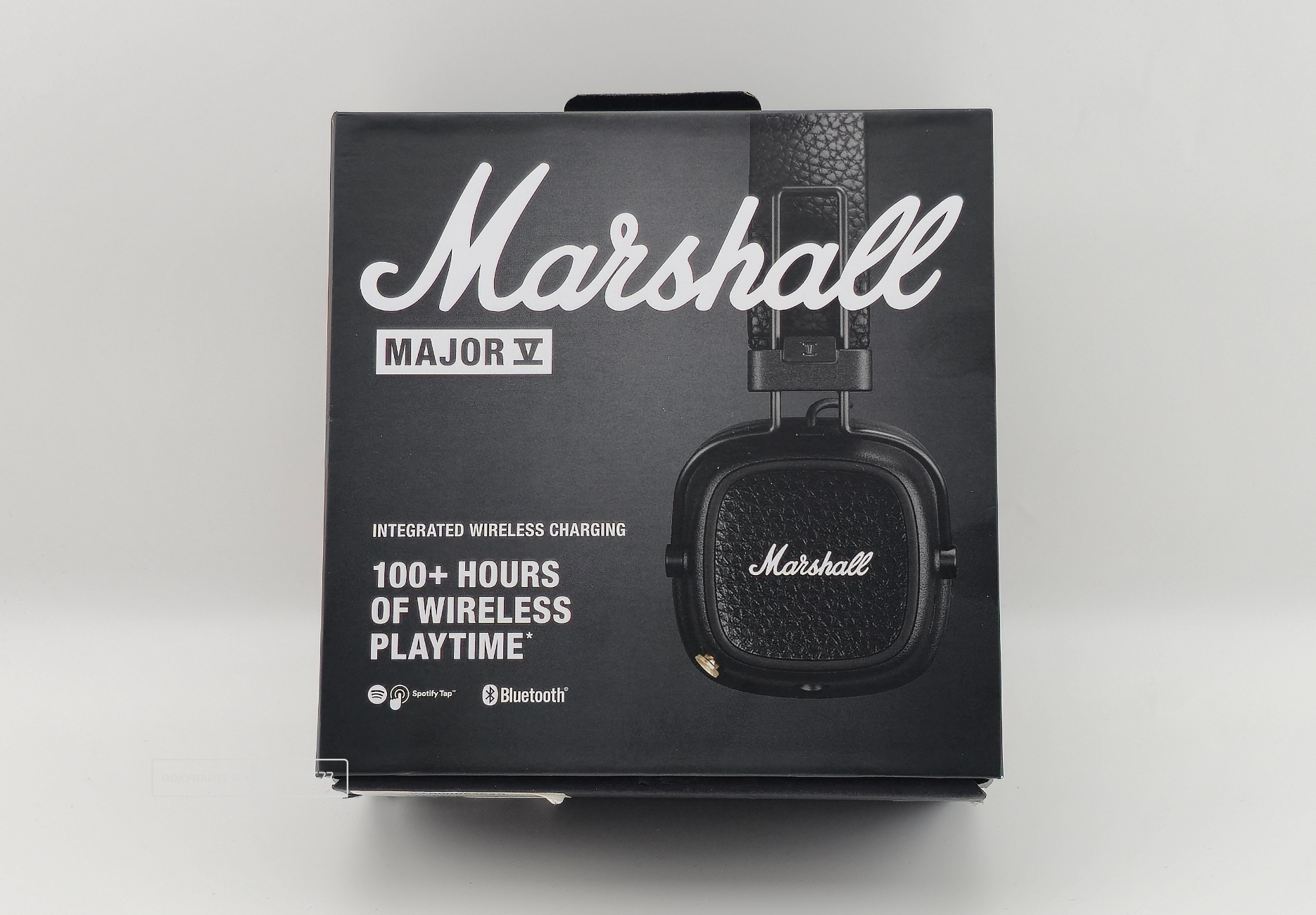 Беспроводные наушники Marshall Major V (Черные) (Уценка)