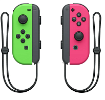 Геймпад Nintendo Switch Joy-Con Duo (Неоновый зеленый / Неоновый розовый)