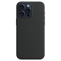Чехол Protect для iPhone 15 Pro Magsafe Silicon Case (Black)