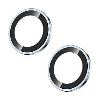 Защитное стекло Remax на линзы камер для iPhone 16/16 Plus (Blue)