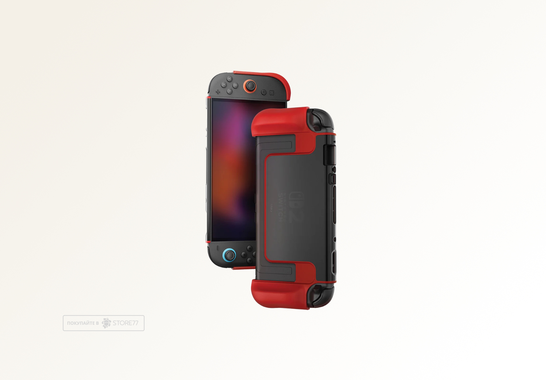 Чехол Uniq ByteArmor cover Quantum для Nintendo Switch 2 (Красный)