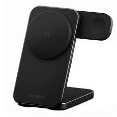 Беспроводное зарядное устройство EnergEA MagTrio 2 3в1 (Gunmetal)