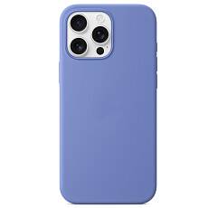Чехол Protect для iPhone 16 Pro Magsafe Silicon Case Button (Periwinkle)