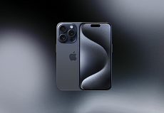 Телефон Apple iPhone 15 Pro 256Gb (Blue titanium)