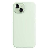 Чехол Protect для iPhone 15 Magsafe Silicon Case (Soft Mint)