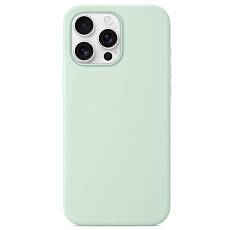 Чехол Protect для iPhone 16 Pro Magsafe Silicon Case Button (Aquamarine)