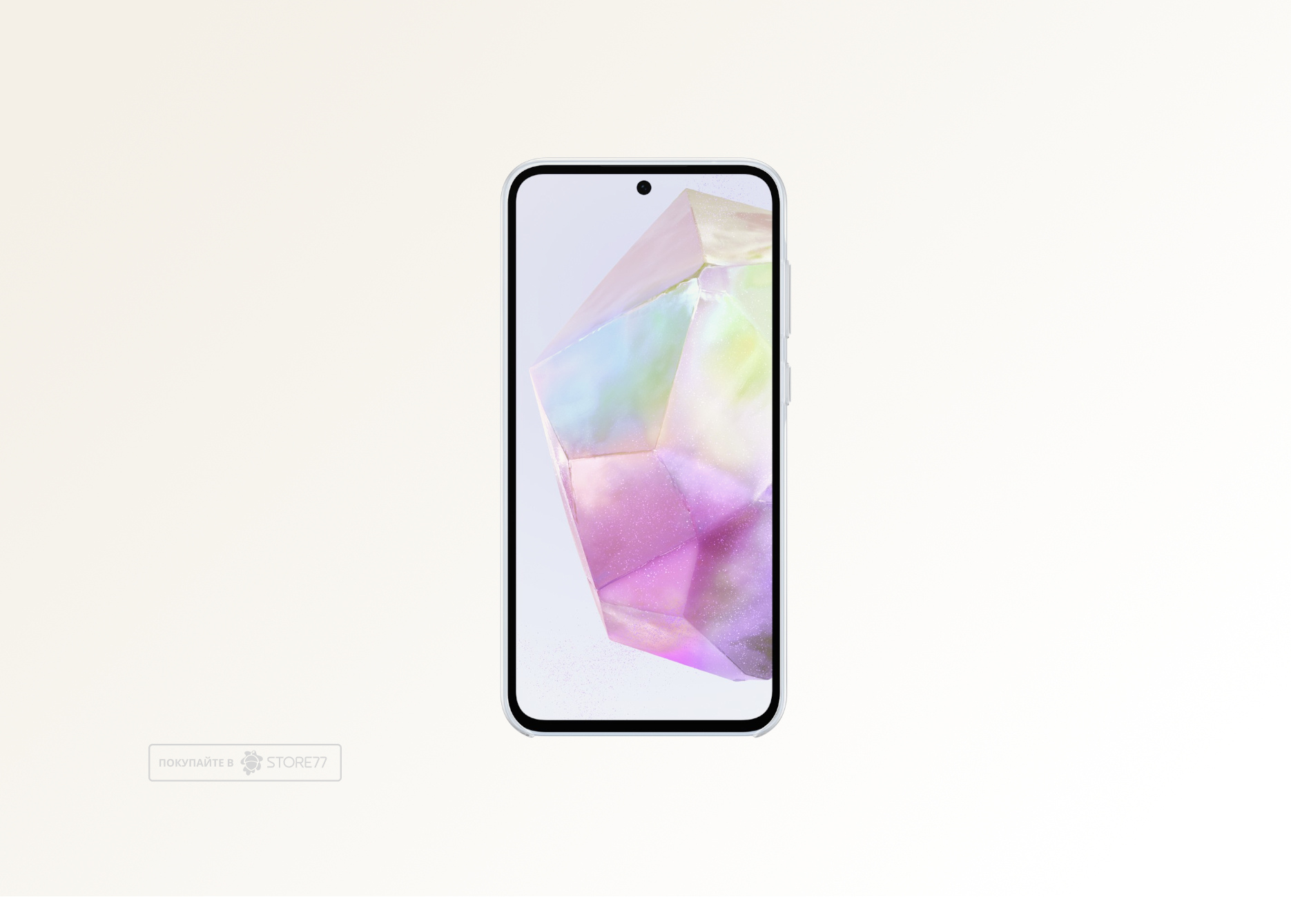 Чехол силиконовый для Samsung Galaxy A35 (Прозрачный)