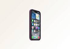 Чехол Protect для iPhone 16 Magsafe Silicon Case (Plum)