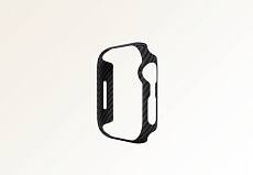 Чехол Pitaka Air Case для Apple Watch 45мм (Чёрно-серый)