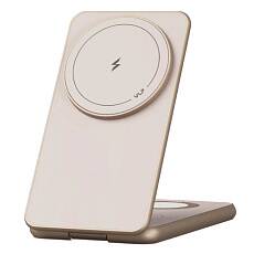 Беспроводное зарядное устройство VLP Alum Power Pro для Apple (Пустынный Титан)