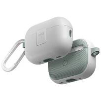 Чехол Uniq для Airpods Pro 2 Clyde (Белый/Мятный)