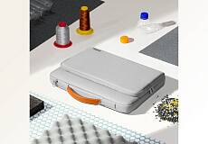 Сумка Tomtoc Defender-A14 для ноутбука 16" (Gray)