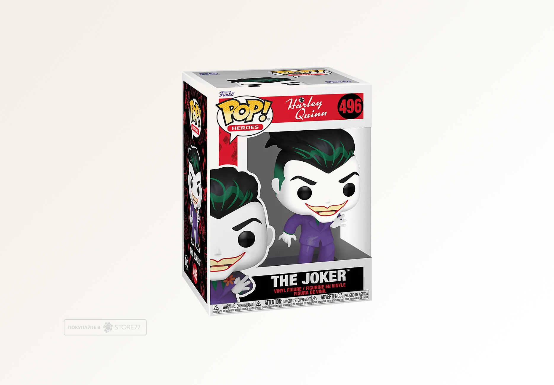 Фигурка Funko POP! Heroes DC Harley Quinn Animated Series The Joker (496)