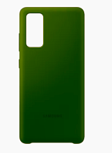 Чехол силиконовый Silicon Cover Protect для Samsung Galaxy S20 FE (Зеленый)