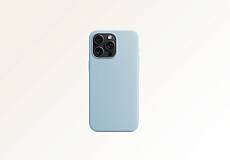 Чехол Protect для iPhone 15 Pro Silicon Case (Light Blue)