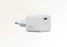 Сетевое зарядное устройство Magssory Nano 45W GaN USB-C (Белое)