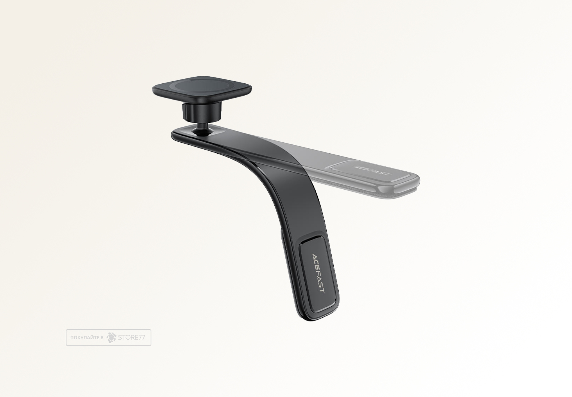 Автомобильный держатель ACEFAST D29 с гибким основанием (Черный)