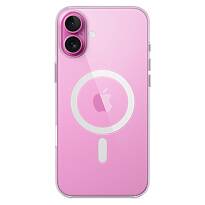 Чехол Protect для iPhone 16 Plus Clear Case Magsafe (Прозрачный)