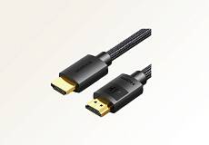 Кабель UGREEN HD119 Braided 4K HDMI to HDMI 2м (Черный)