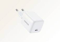 Сетевое зарядное устройство UGREEN X512 Mini 20W GaN USB-C (Белое)