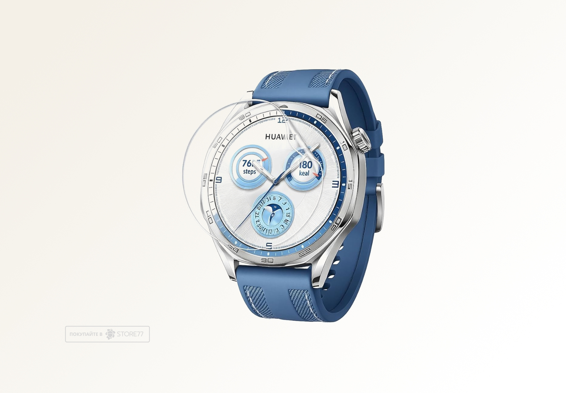 Гидрогелевая пленка для Huawei Watch GT 5, 46mm (Глянцевая)