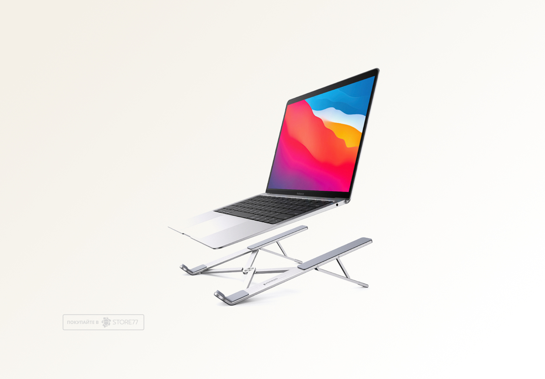 Подставка для ноутбука складная UGREEN LP451 Foldable Laptop Stand (Cеребристая)