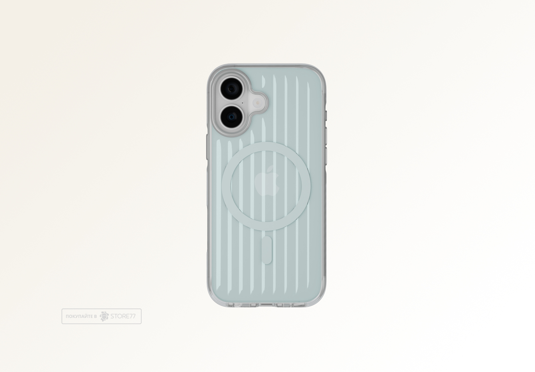 Чехол Gurdini Ocean Case with MagSafe для iPhone 16 (Прозрачный)
