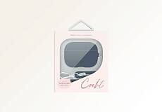 Чехол Uniq для Airpods Pro 2 COEHL + шнурок (Sapphire Blue)