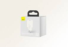 Сетевое зарядное устройство Baseus USB-C 20W (Белый)