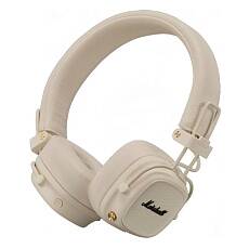 Беспроводные наушники Marshall Major V (Кремовые)