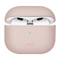 Чехол Uniq для Airpods 3 LINO Liquid silicone (Розовый)