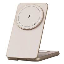 Беспроводное зарядное устройство VLP Alum Power Pro для Apple (Пустынный Титан)