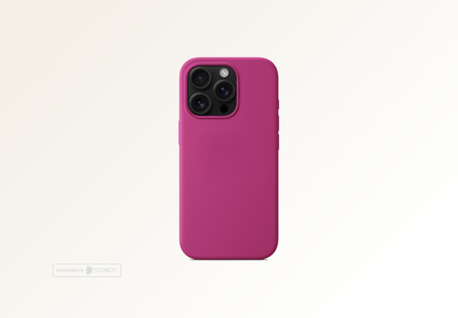 Чехол Protect для iPhone 16 Pro Magsafe Silicon Case (Fuchsia)