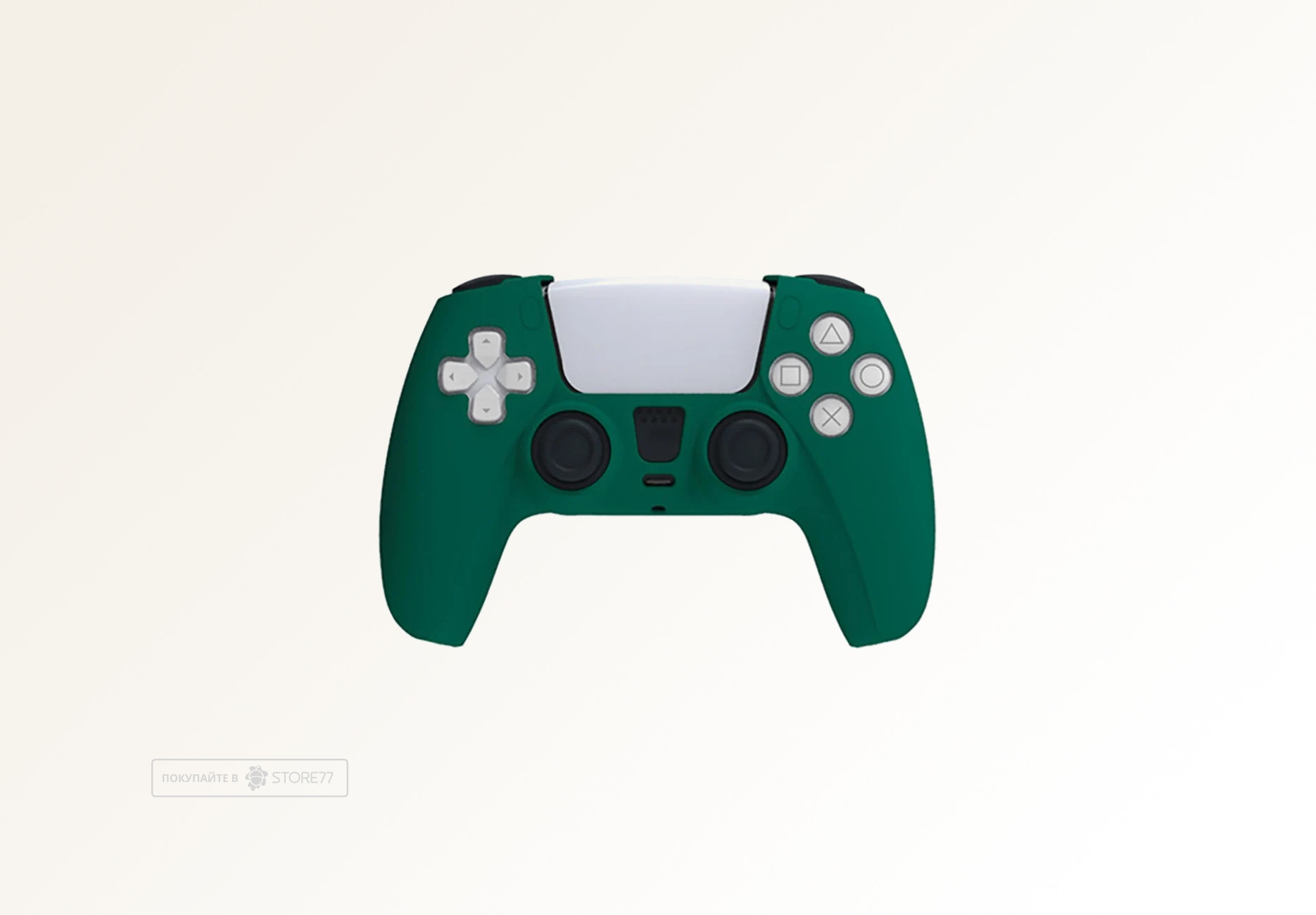 Силиконовый чехол DOBE для геймпада DualSense for PS5 (Зеленый)