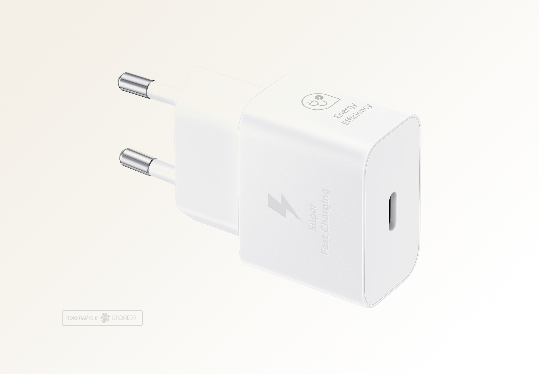 Сетевое зарядное устройство Samsung USB-C, 25 Вт EP-T2510 (Белое)