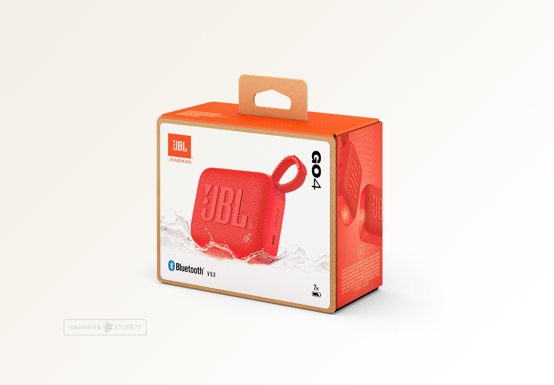 Портативная акустика JBL GO 4 (Красный)