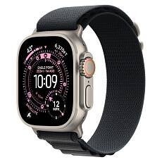 Часы Apple Watch Ultra 3 GPS + Cellular 49mm Natural Titanium Case, Alpine Loop (Black) L