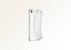 Чехол силиконовый для Apple iPhone 16е плотный (Прозрачный)